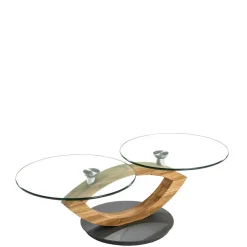 Wohnen Wohnzimmer 2 Platten Glastisch modern - Eleri