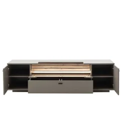 Wohnzimmer Anbauwand in Grau - Teorina (dreiteilig)^Wohnen Discount