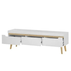 Wohnzimmer Anbauwand Möbel Kombi - Ginko (dreiteilig)^Wohnen