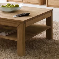 Wohnen Wohnzimmer Couchtisch Croconia aus Wildeiche Massivholz