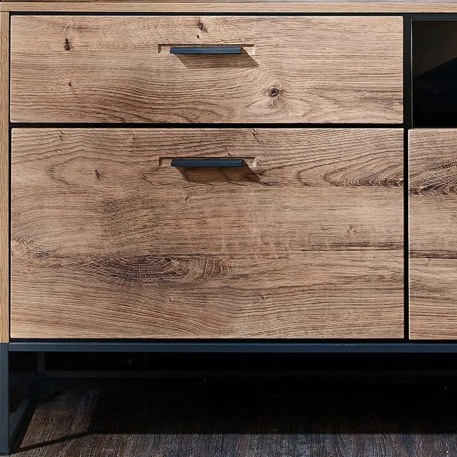 Wohnzimmer Design Wohnwand Möbelset - Xindus (vierteilig)^Wohnen