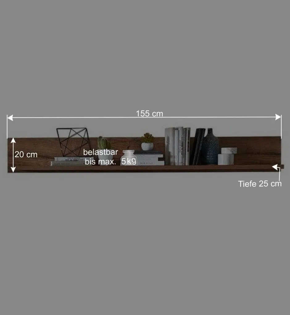 Wohnzimmer Design Wohnwand Möbelset - Xindus (vierteilig)^Wohnen