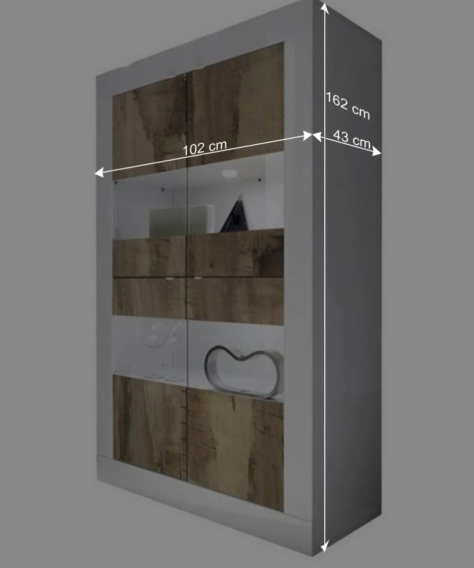 Wohnen Wohnzimmer Highboard & Sideboard - Olvenion (zweiteilig)