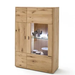 Wohnen Wohnzimmer Highboard aus Massivholz - Destal