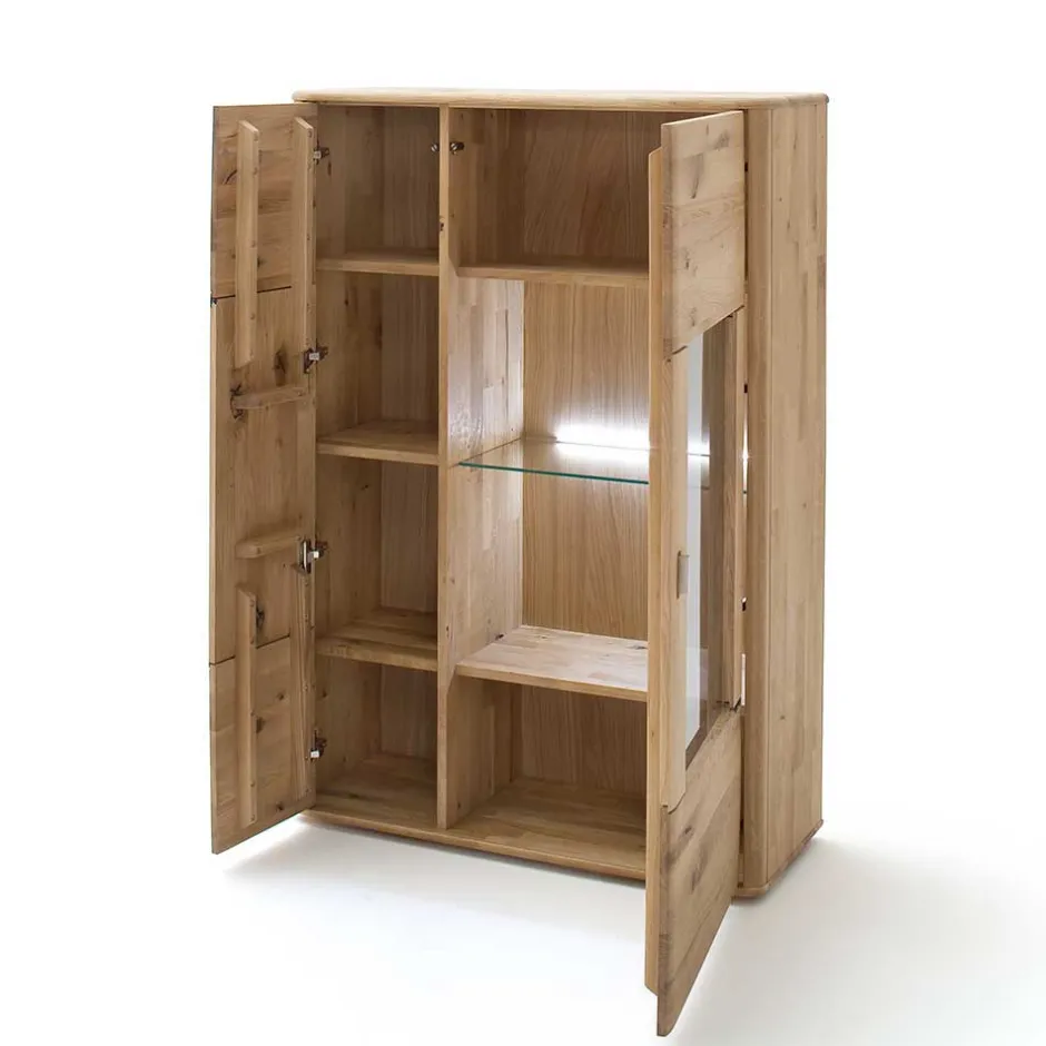 Wohnen Wohnzimmer Highboard aus Massivholz - Destal