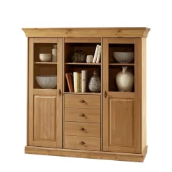 Wohnen Wohnzimmer Highboard Piatra aus Kiefer teilmassiv