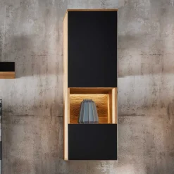 Wohnen Wohnzimmer Hängeschrank mit Licht LED - Viligrana