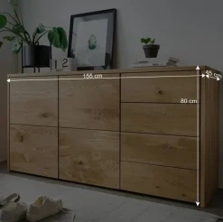 Wohnzimmer Kommode aus Massivholz - Vactivus^Wohnen Clearance