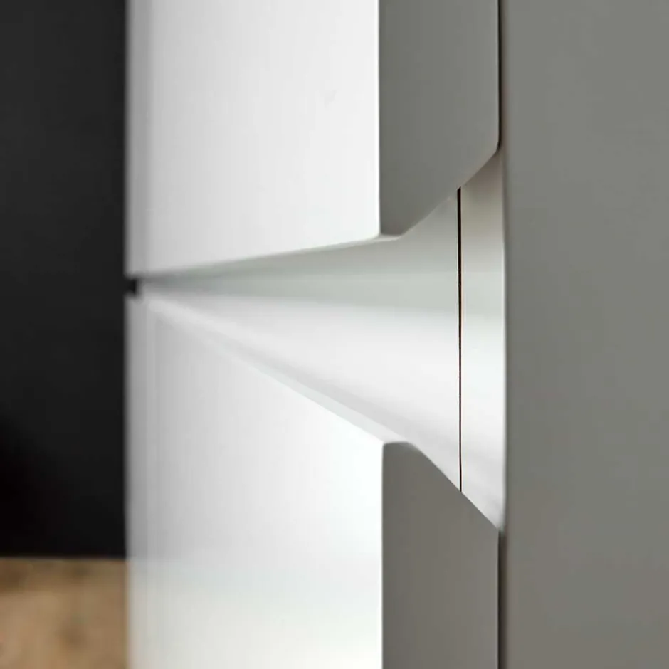 Wohnzimmer Kommoden Set modern - Atela (vierteilig)^Wohnen Outlet