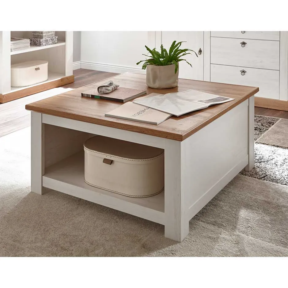 Wohnzimmer Landhausmöbel Set - Diatara (sechsteilig)^Wohnen Outlet