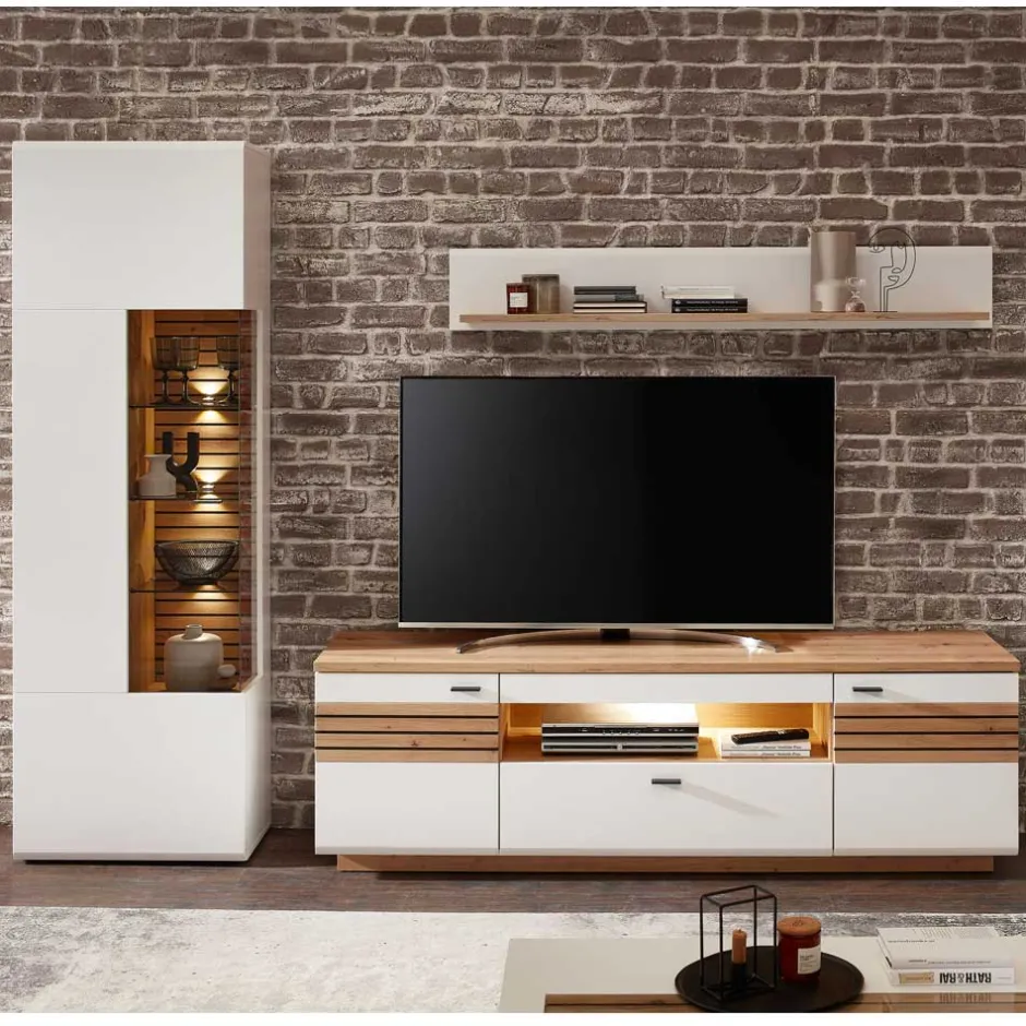 Wohnzimmer Möbel Kombi modern - Niam (dreiteilig)^Wohnen