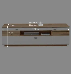 Wohnzimmer Möbel Kombi modern - Niam (dreiteilig)^Wohnen