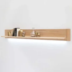 Wohnzimmer Möbel Kombi Pontros in Eiche Bianco (vierteilig)^Wohnen Sale