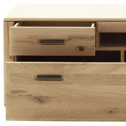 Wohnen Wohnzimmer Möbelset in Asteiche Hell - Jevedaz (dreiteilig)