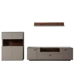 Wohnzimmer Möbelset in Grau - Teorina (dreiteilig)^Wohnen New