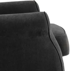 Wohnzimmer Ohrensessel in Schwarz - Lirionica^Wohnen Clearance