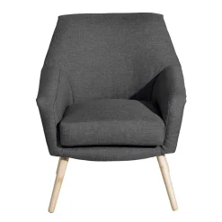 Wohnzimmer Polstersessel in Dunkelgrau - Rubin^Wohnen Best