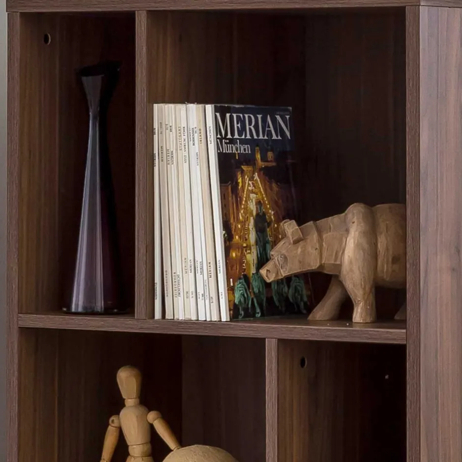 Wohnzimmer Regal mit vier Fächern - Nuies^Wohnen