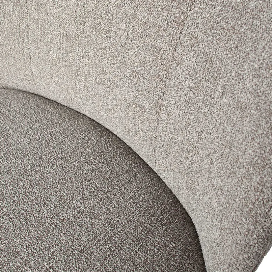 Wohnzimmer Retro Sessel in Beigegrau - Kastrona^Wohnen Clearance