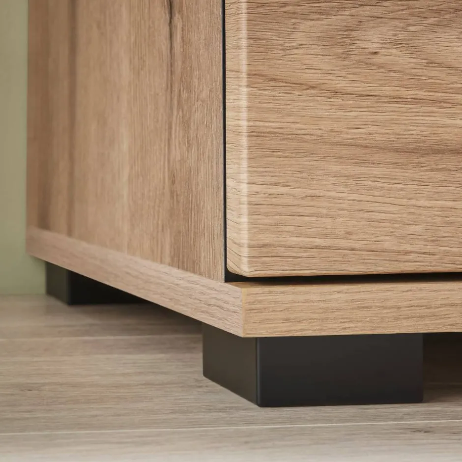 Wohnzimmer Schrankvitrinen & Wandboard - Brocus (vierteilig)^Wohnen Discount