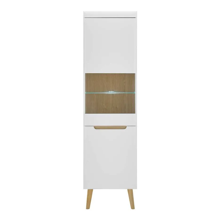 Wohnen Wohnzimmer Schränke und Wandboard Set - Ginko (vierteilig)