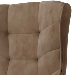 Wohnzimmer Sessel in Hellbraun Samtbezug - Cooking^Wohnen Hot