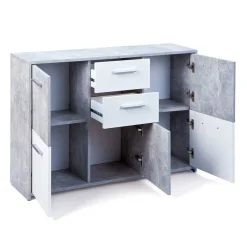 Wohnzimmer Sideboard Poesenna in Weiß^Wohnen