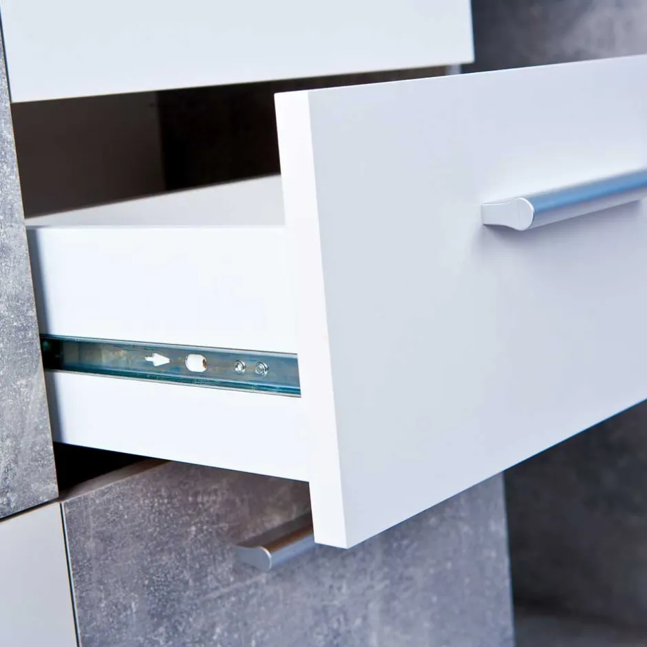 Wohnzimmer Sideboard Poesenna in Weiß^Wohnen