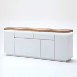 Wohnzimmer Sideboard Zelda mit LED Beleuchtung^Wohnen Outlet
