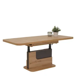 Wohnzimmer Säulentisch höhenverstellbar - Karima^Wohnen Discount