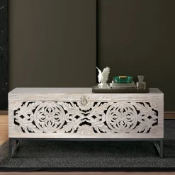 Wohnzimmer Truhentisch im Vintage Look - Fudorus^Wohnen Discount