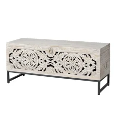 Wohnzimmer Truhentisch im Vintage Look - Fudorus^Wohnen Discount