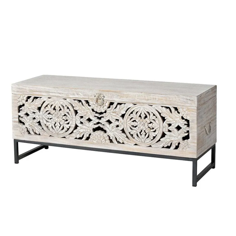 Wohnzimmer Truhentisch im Vintage Look - Fudorus^Wohnen Discount