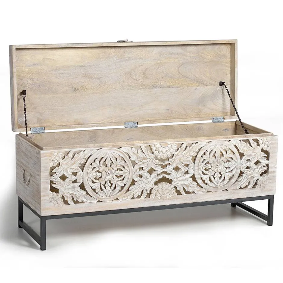 Wohnzimmer Truhentisch im Vintage Look - Fudorus^Wohnen Discount