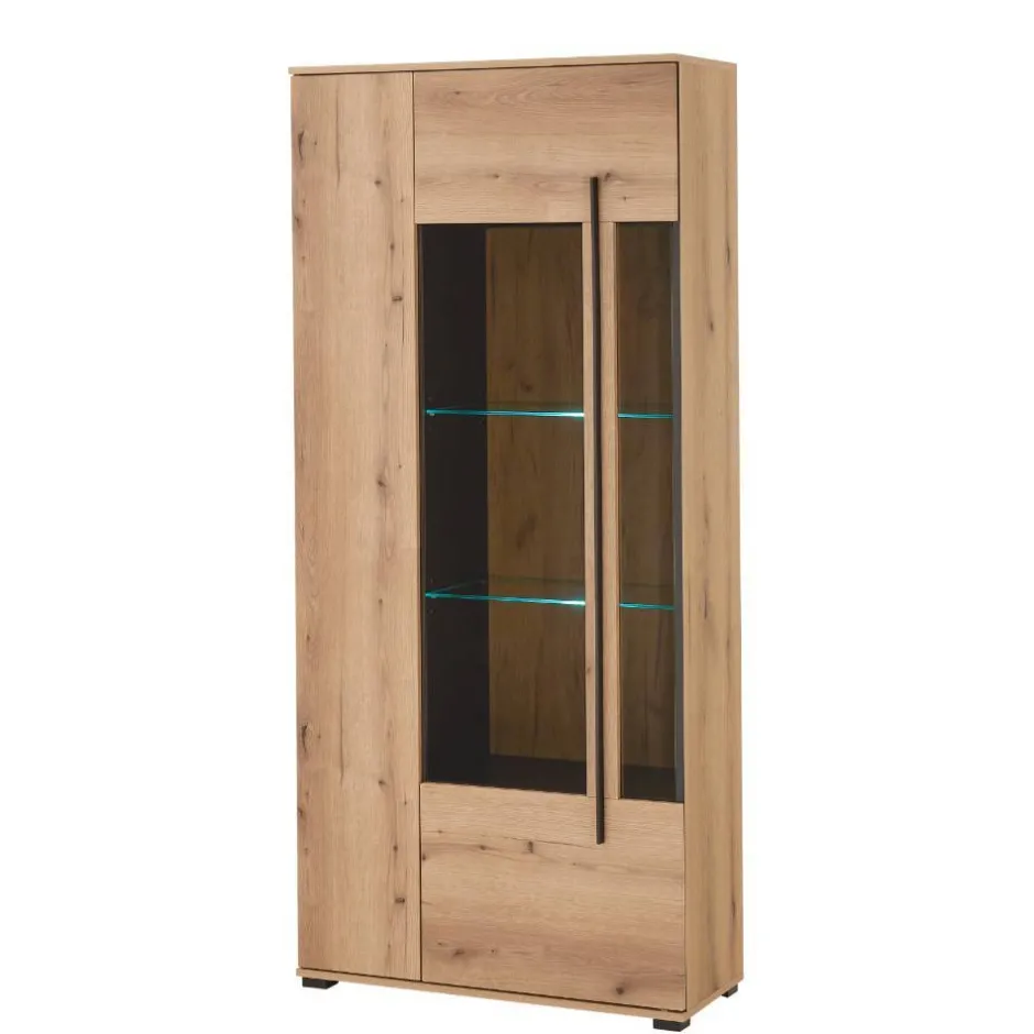 Wohnen Wohnzimmer TV-Möbel-Set in Eiche - Brocus (vierteilig)