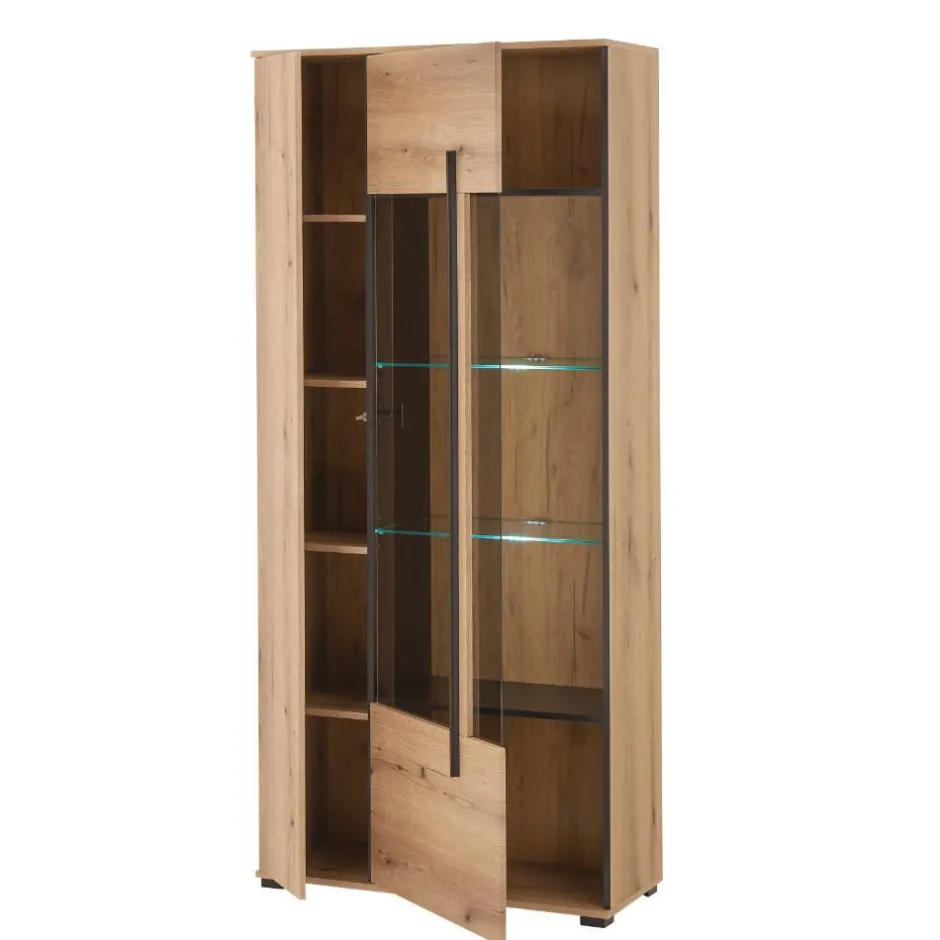 Wohnen Wohnzimmer TV-Möbel-Set in Eiche - Brocus (vierteilig)