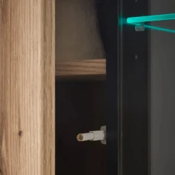 Wohnen Wohnzimmer TV-Möbel-Set in Eiche - Brocus (vierteilig)