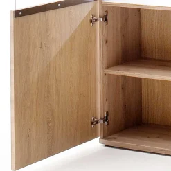 Wohnen Wohnzimmer Vitrine Highboard zweifarbig - Vecenda