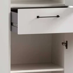 Wohnen Wohnzimmer Vitrinenschrank in Weiß - Cabinda