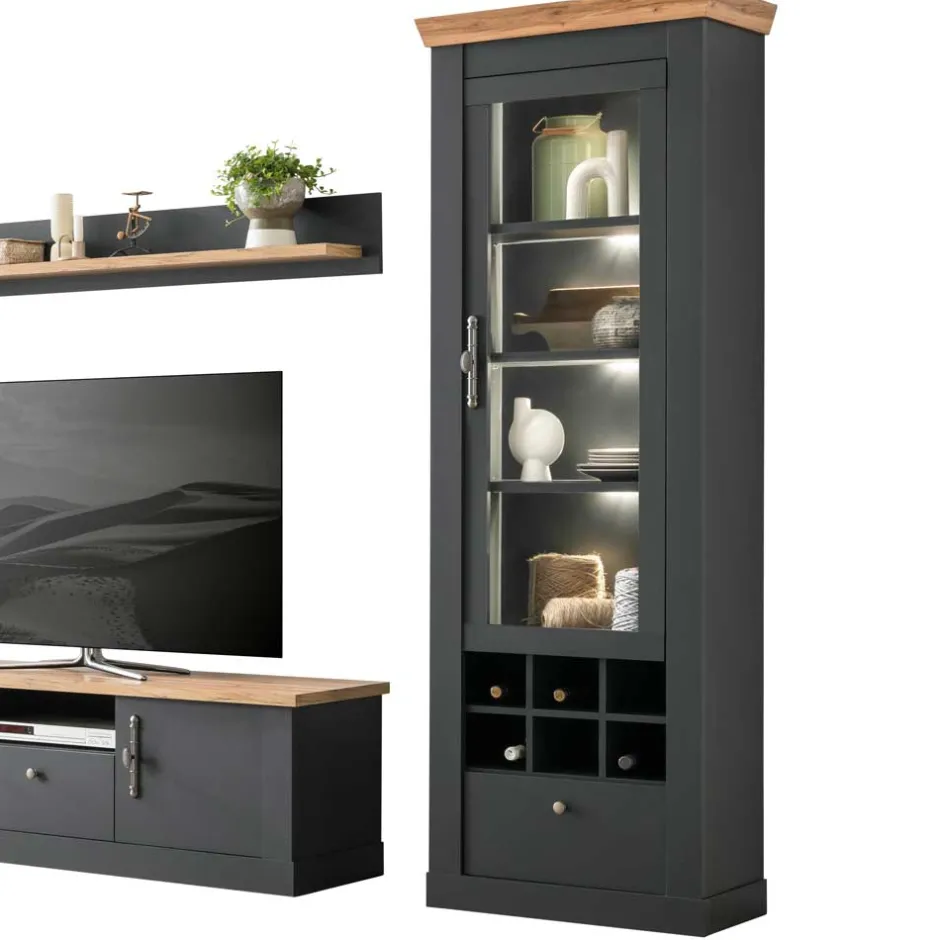 Wohnzimmer Wohnwand - Landhaus modern - Lionel (vierteilig)^Wohnen Hot