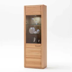 Wohnzimmer Wohnwand Athias aus Kernbuche (vierteilig)^Wohnen Sale