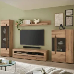 Wohnzimmer Wohnwand Möbelkombi - Brocus (vierteilig)^Wohnen Best