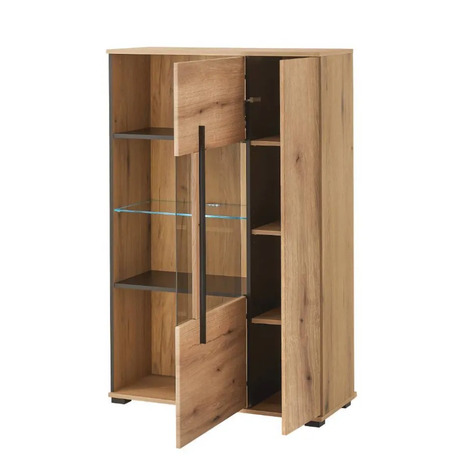 Wohnzimmer Wohnwand Möbelkombi - Brocus (vierteilig)^Wohnen Best