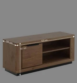 Wohnzimmer Wohnwand teilmassiv - Vlacoma (vierteilig)^Wohnen Hot