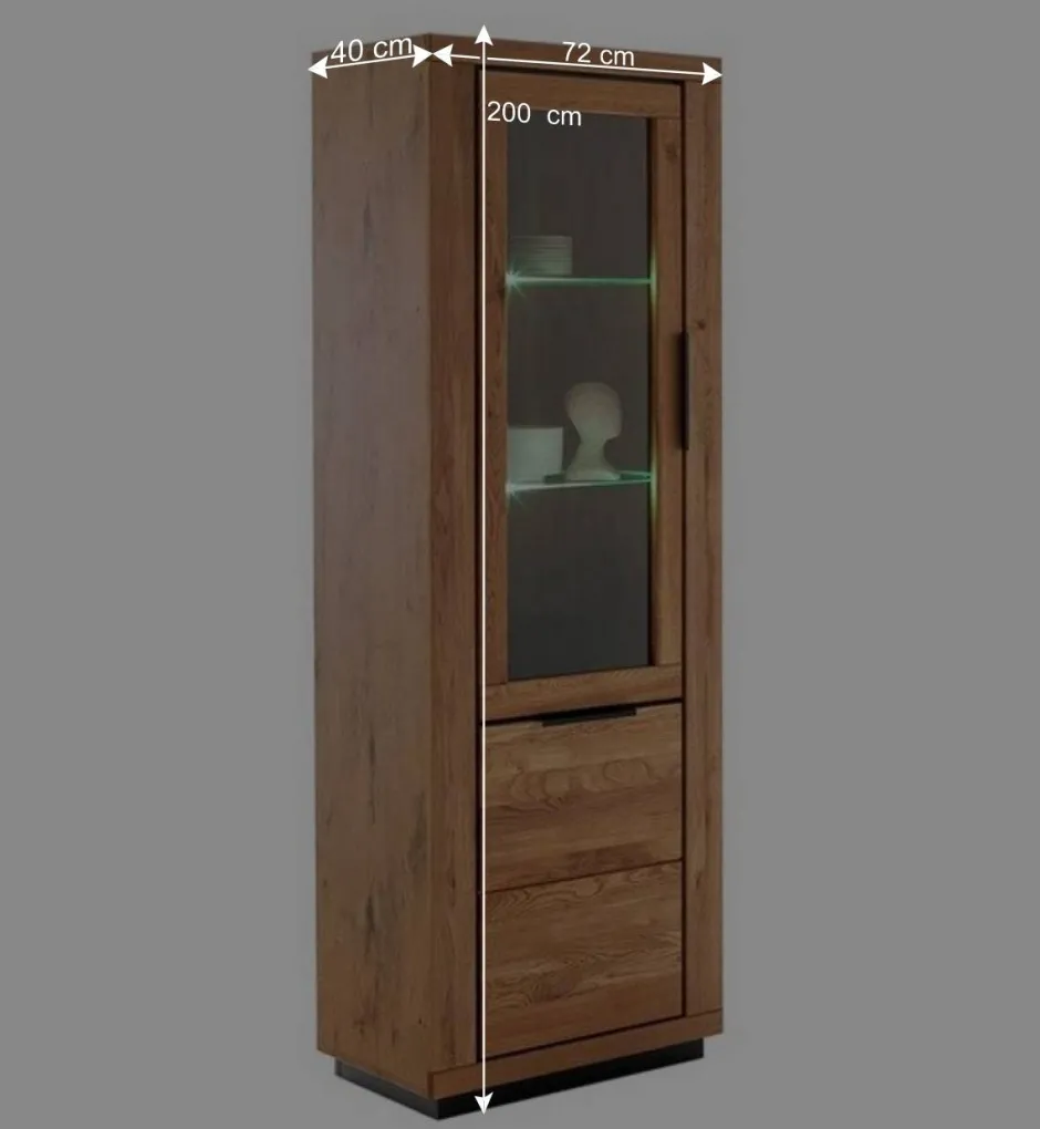 Wohnzimmer Wohnwand teilmassiv - Vlacoma (vierteilig)^Wohnen Hot