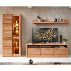 Wohnen Wohnzimmereinrichtung Set - Amyonta (dreiteilig)