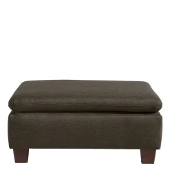 Wohnzimmerhocker in Dunkelbraun - Faith^Wohnen Online