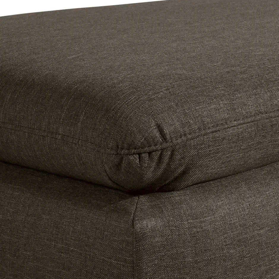 Wohnzimmerhocker in Dunkelbraun - Faith^Wohnen Online