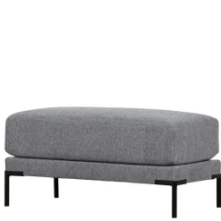 Wohnzimmerhocker in Jeansblau Chenille - Imonas^Wohnen Hot