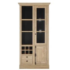 Wohnen Wohnzimmer-Landhausmöbel Set - Hengas (vierteilig)